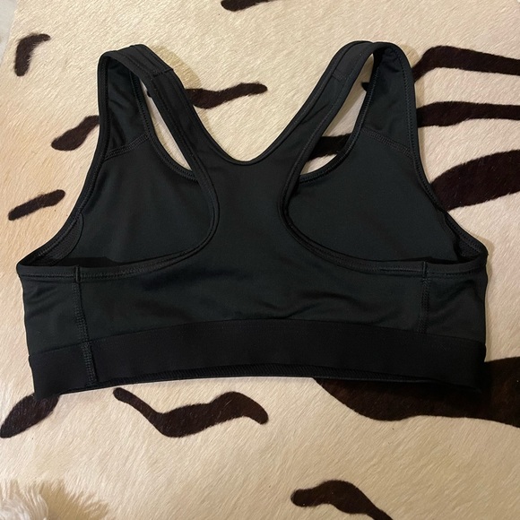 Black and Gray Nike Pro Sports Bra - Picture 3 of 3